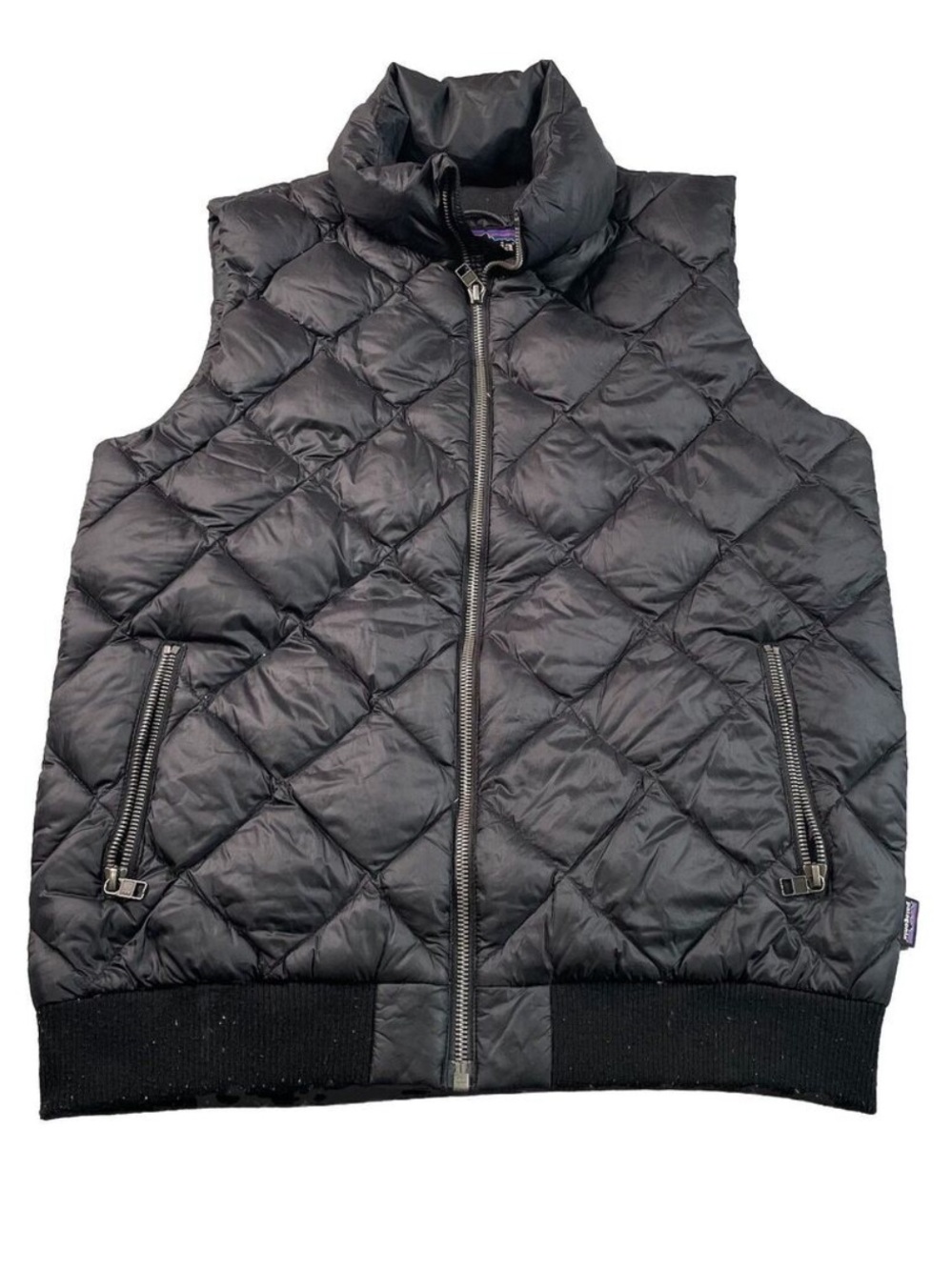 Patagonia Black Quilted Puffer Vest